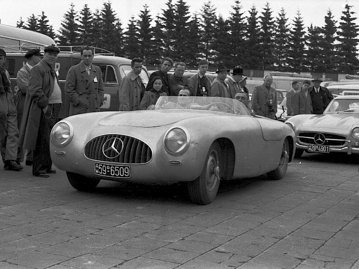Mercedes 300 SL Rennen 1954
